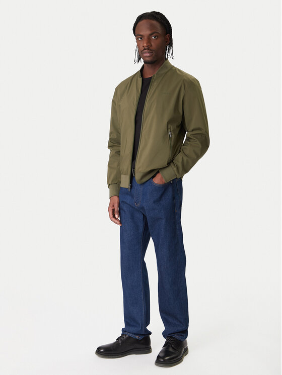 Calvin Klein Calvin Klein Bomber striukė LV040FM512 Chaki Regular Fit