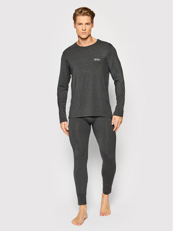 Longsleeve RN Thermal + 50462448 Grigio Slim Fit