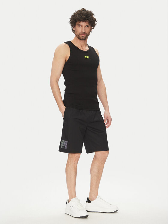 KARL LAGERFELD KARL LAGERFELD Szorty sportowe 265709 552600 Czarny Regular Fit