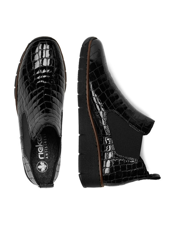Rieker Rieker Chelsea cipele 53794-01 Crna