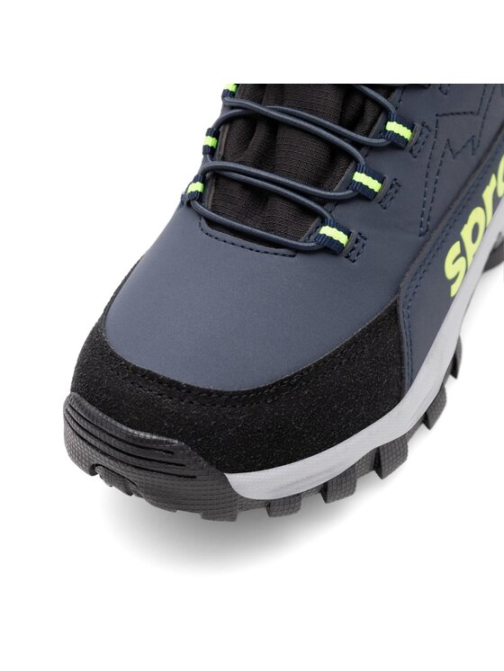 Sprandi Sprandi Trapery Winter Wave CP86-25067 Granatowy