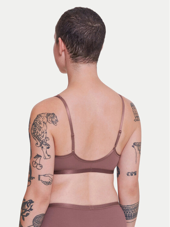 Sloggi Sloggi Sutien fără armătură Romance 10031898 Maro