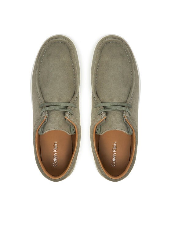Calvin Klein Calvin Klein Scarpe basse Hybrid Apron Laceup Su HM0HM01967 Verde