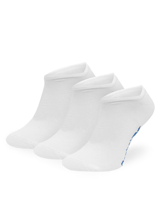 Reebok 3 unisex zemo zeķu pāru komplekts R0253-SS24 (3-pack) Balts