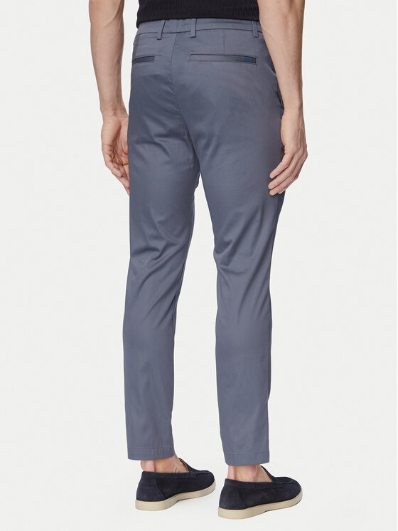 BOSS BOSS Pantaloni di tessuto P-Kaiton1 50553841 Blu Slim Fit