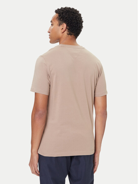 Tommy Hilfiger Tommy Hilfiger Tricou Ess Seasonal MW0MW39995 Bej Regular Fit