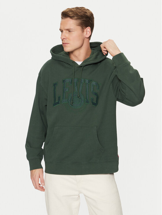 Levi's Mikina Graphic 38479-0403 Zelená Relaxed Fit