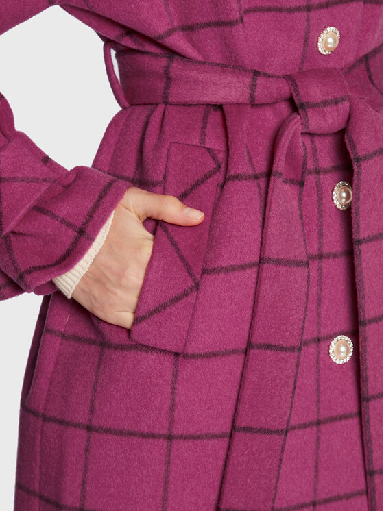 Custommade Custommade Wollmantel Isabel 999540835 Rosa Regular Fit