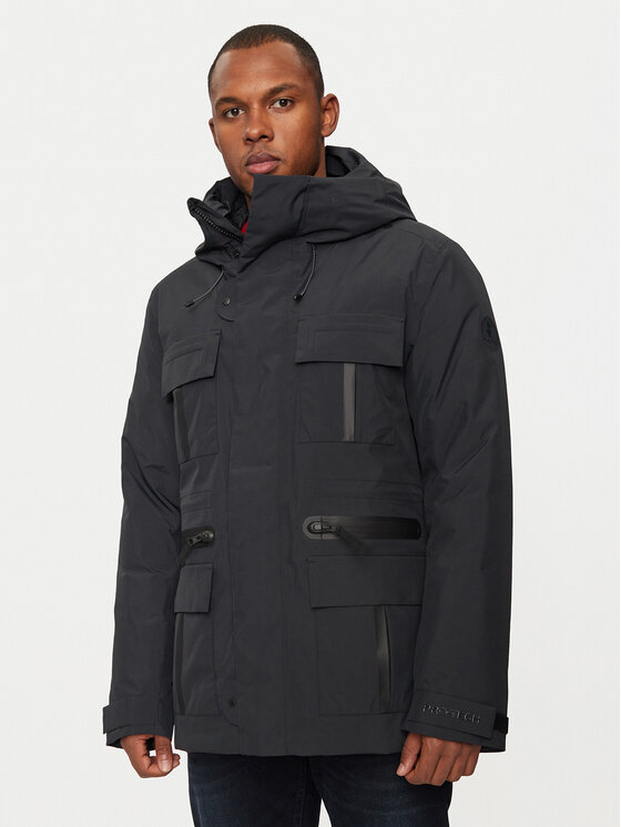 Save The Duck Save The Duck Parka C31972M EPIK19 Fekete Regular Fit