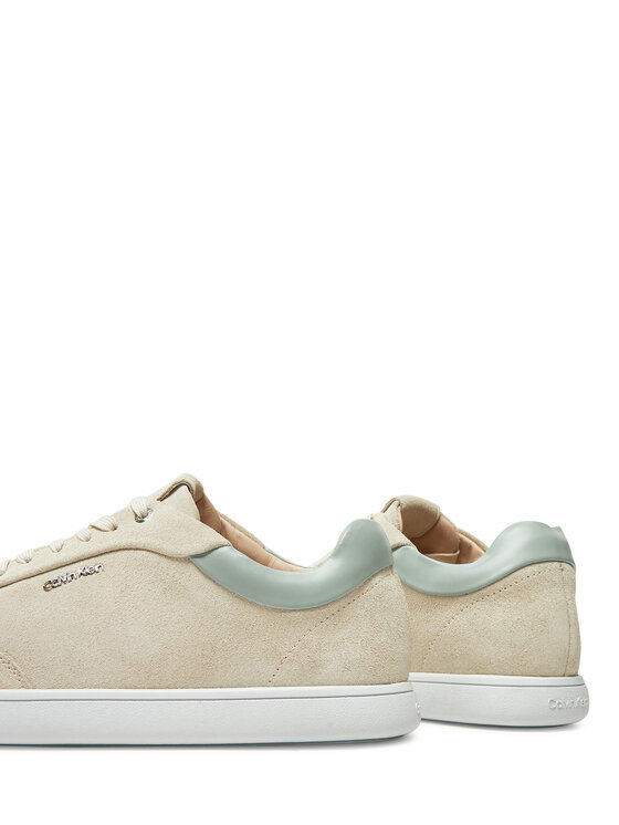 Calvin Klein Calvin Klein Sneakersy Cupsole Lace Up - Sue HW0HW02436 Beżowy