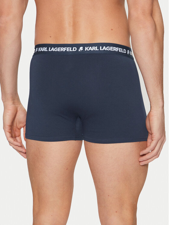 KARL LAGERFELD KARL LAGERFELD 3 darab boxer A1M47151 Sötétkék