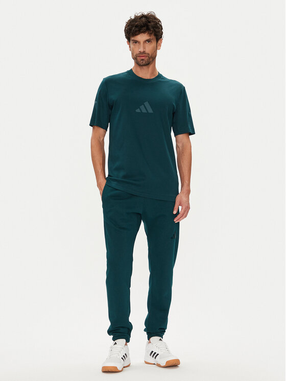 adidas adidas T-krekls Z.N.E. JW4736 Zaļš Regular Fit