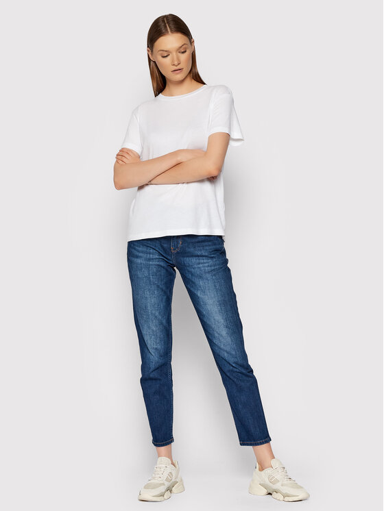 Marc O'Polo Marc O'Polo T-särk B01 2100 51117 Valge Regular Fit