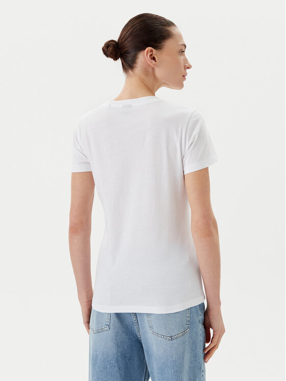 BOSS BOSS T-krekls C_Esogo_2 50538826 Écru Regular Fit