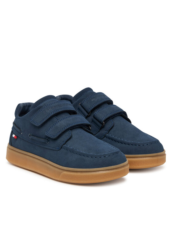 Tommy Hilfiger Tommy Hilfiger Nizki čevlji Hector T1X4-35221-0315 S Mornarsko modra