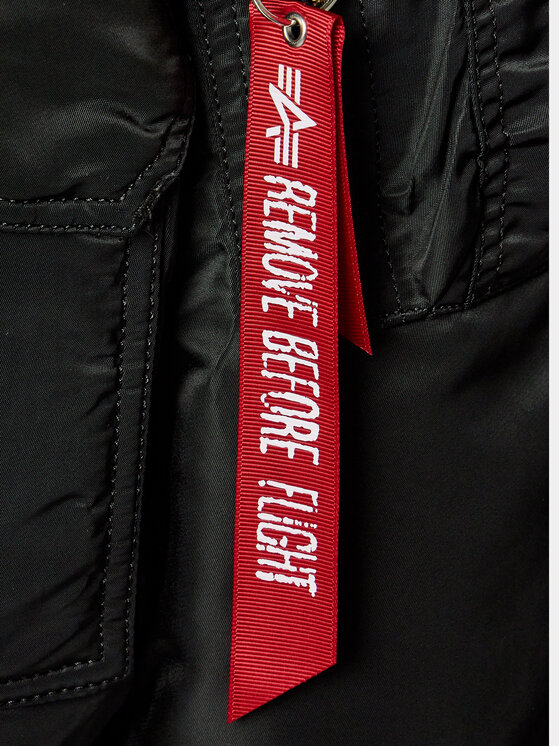 Alpha Industries Alpha Industries Kurtka zimowa 45P 144103 Czarny Relaxed Fit