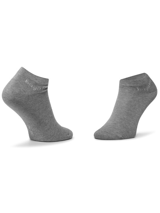 Set di 3 paia di calzini corti unisex 6765 Grigio