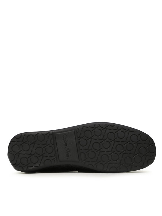 Calvin Klein Calvin Klein Mocasini Driving Shoe Cv Mono HM0HM00521 Negru