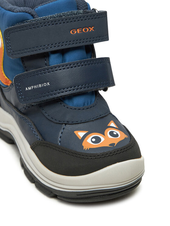 Geox Geox Śniegowce B Flanfil Boy B Abx B463VB 054FU CF44K S Granatowy