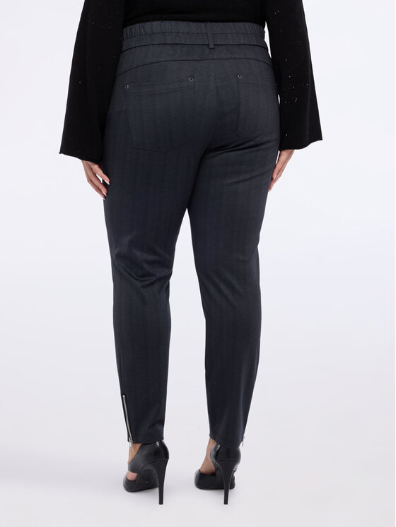 Fiorella Rubino Fiorella Rubino Pantaloni di tessuto P849L002261N013 Grigio Regular Fit