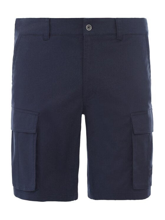 The North Face The North Face Szorty materiałowe Anticline Cargo Short Granatowy Regular Fit
