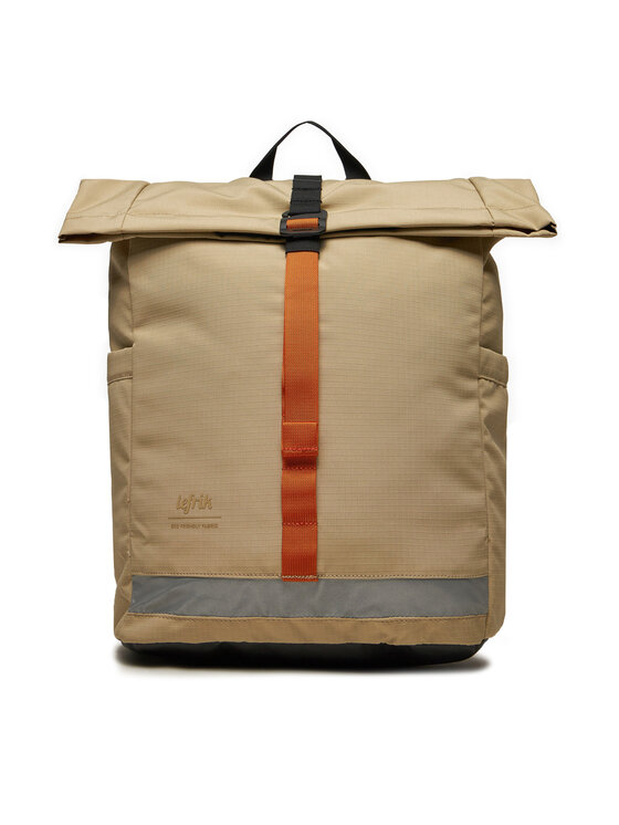 Lefrik Zaino Lars Roll Stone Ripstop Beige, taglia : OS