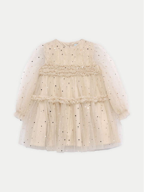Abel & Lula Abel & Lula Elegantne kleit 5533 Beež Regular Fit
