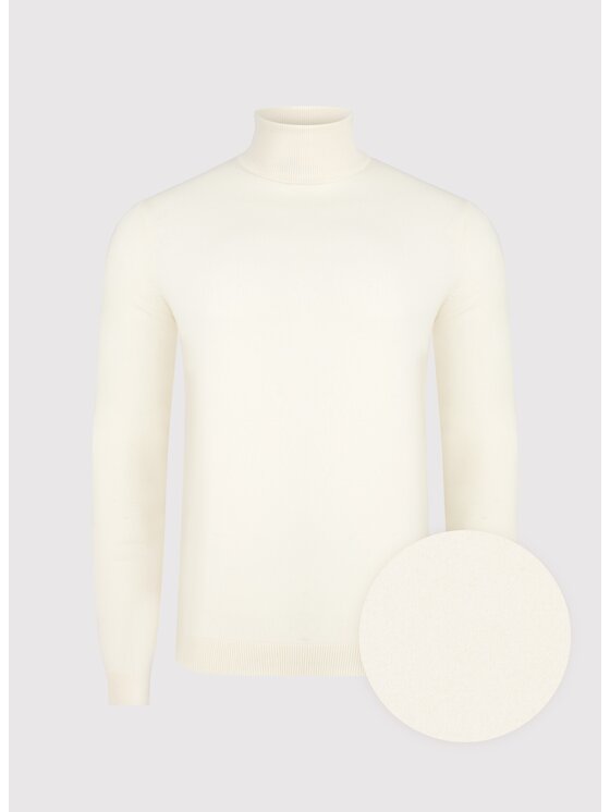Pako Lorente Pako Lorente Golf P24WF-2X-010 Biały Classic Fit