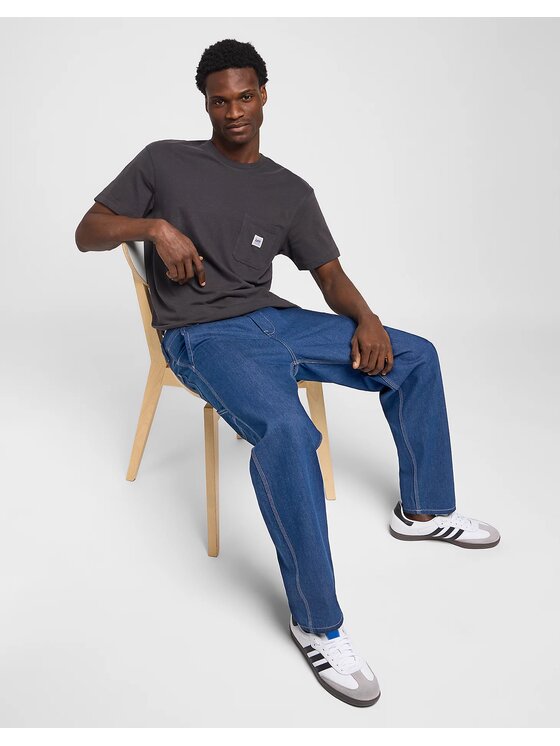 Lee Lee Jeansy CARPENTER Niebieski Loose Fit