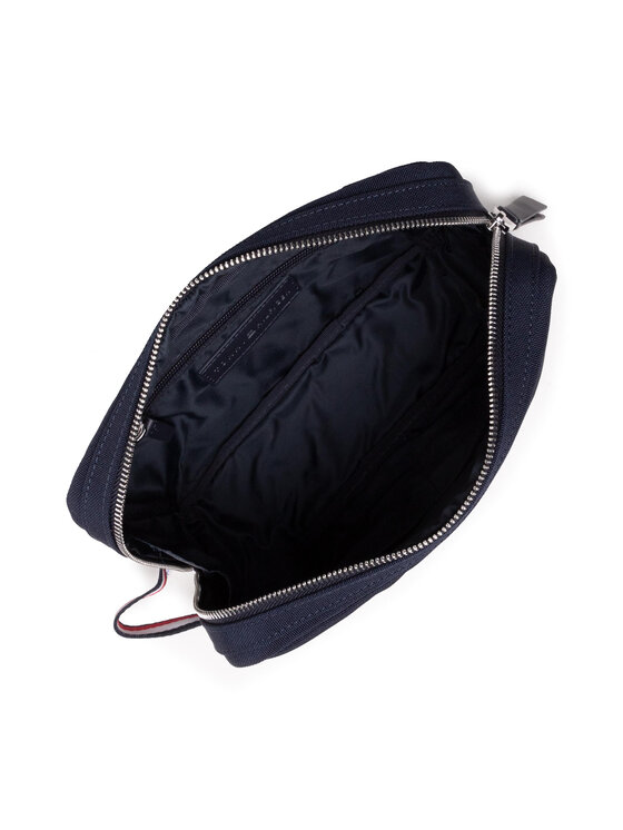 Tommy Hilfiger Tommy Hilfiger Kosmetiktasche Th Signature Washbag AM0AM07835 Dunkelblau