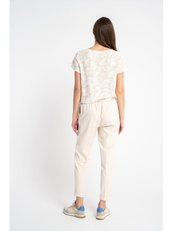 CLICK CLICK Παντελόνι υφασμάτινο 30-424 Μπεζ Skinny Fit