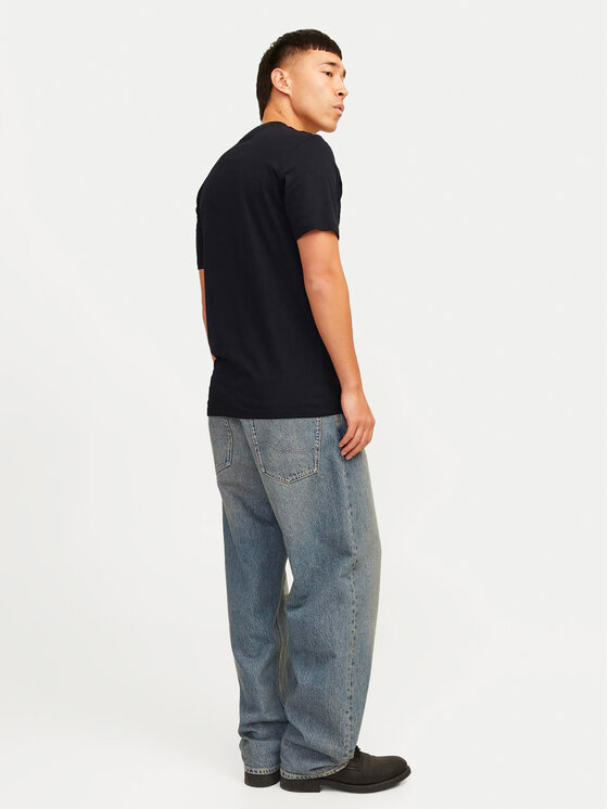 Jack&Jones Jack&Jones T-särk Jprblunixs 12257965 Must Slim Fit