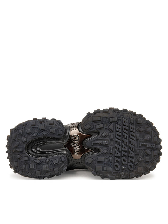 Buffalo Buffalo Sandale Cerbo Sandal Track 1602366 Negru