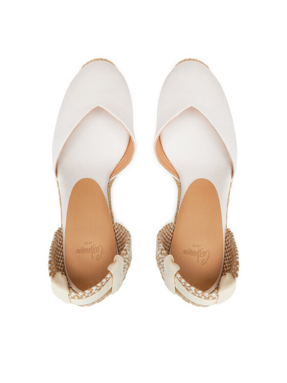 Castañer Castañer Espadryle Chiara/8Ed/006 021726 Écru