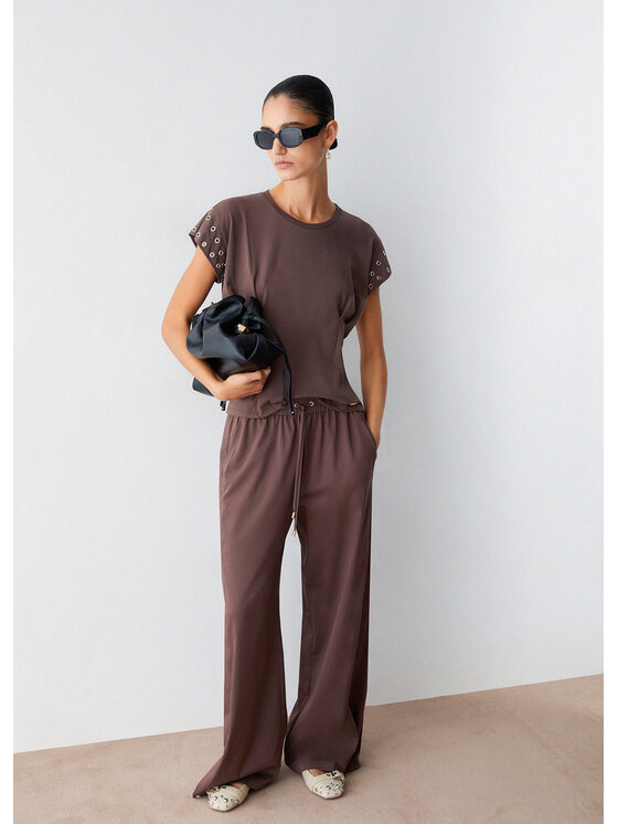 Liu Jo Liu Jo T-shirt TA6251JS00391015 Viola Regular Fit