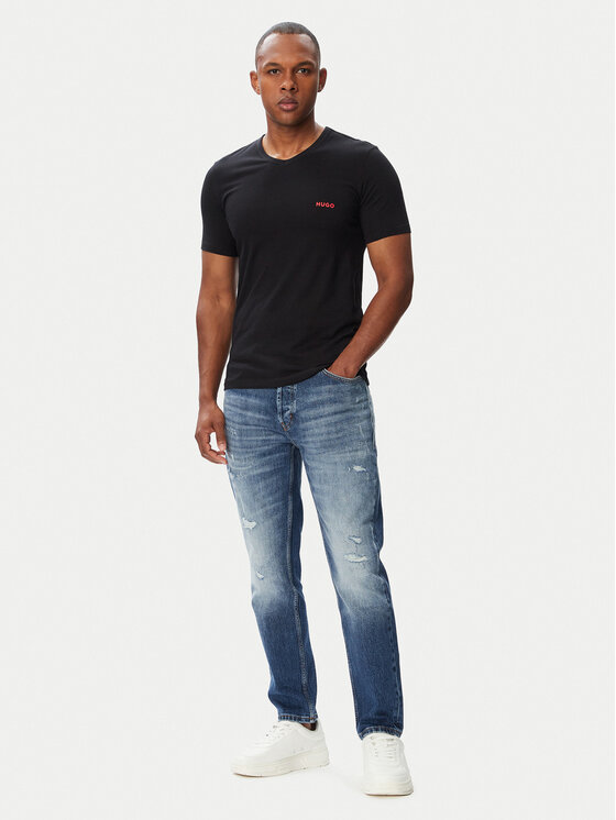 HUGO HUGO Komplet t-shirt majic﻿ 50566316 Črna Regular Fit