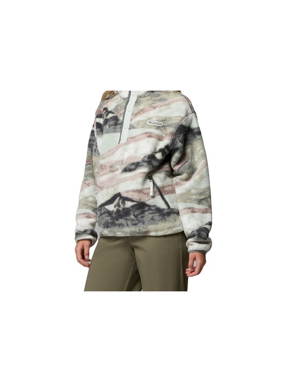 Columbia Columbia Polar Helvetia II Printed Fleece Hoodie 2098481342 Kolorowy Regular Fit