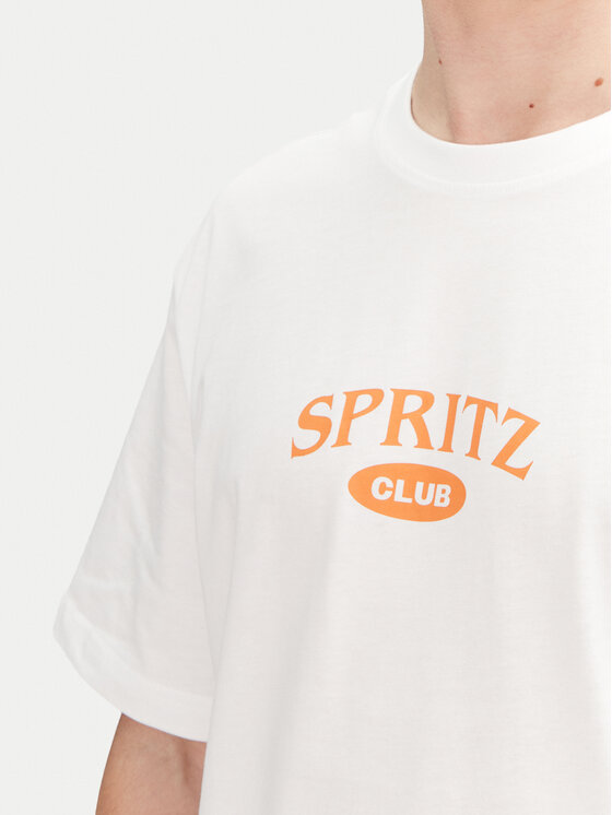 Only & Sons Only & Sons T-Shirt Spritz 22034398 Biały Relaxed Fit