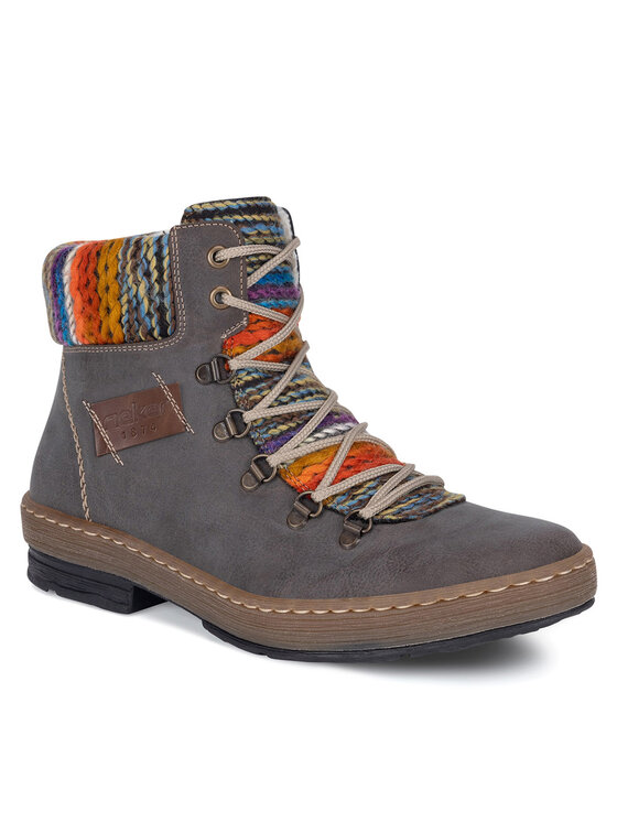 Rieker Rieker Stiefeletten Z6743-45 Grau