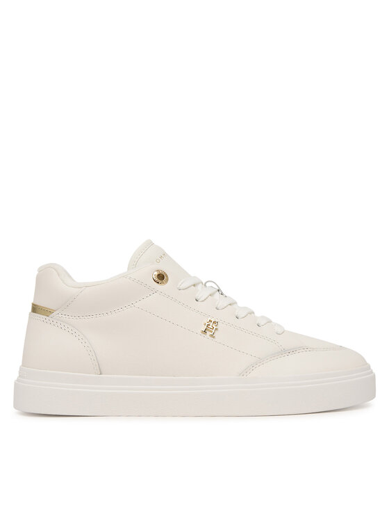 Tommy Hilfiger Tommy Hilfiger Sneakersy Th Chic Cupsole Mc FW0FW09595 Biały
