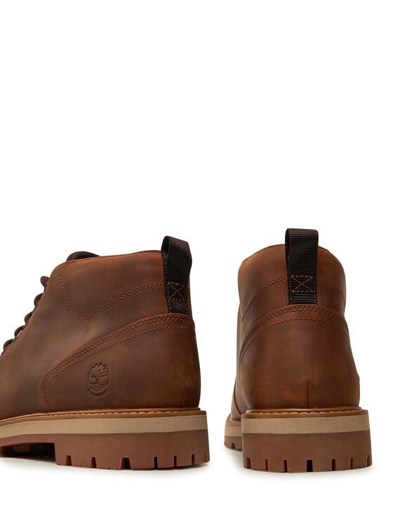Timberland Timberland Kotníková obuv BRITTON ROAD MID CHUKKA WP TB0A69TWEM61 Hnědá