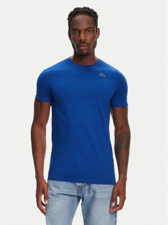 Robe di Kappa Robe di Kappa T-Shirt Luc 611187W Niebieski Regular Fit