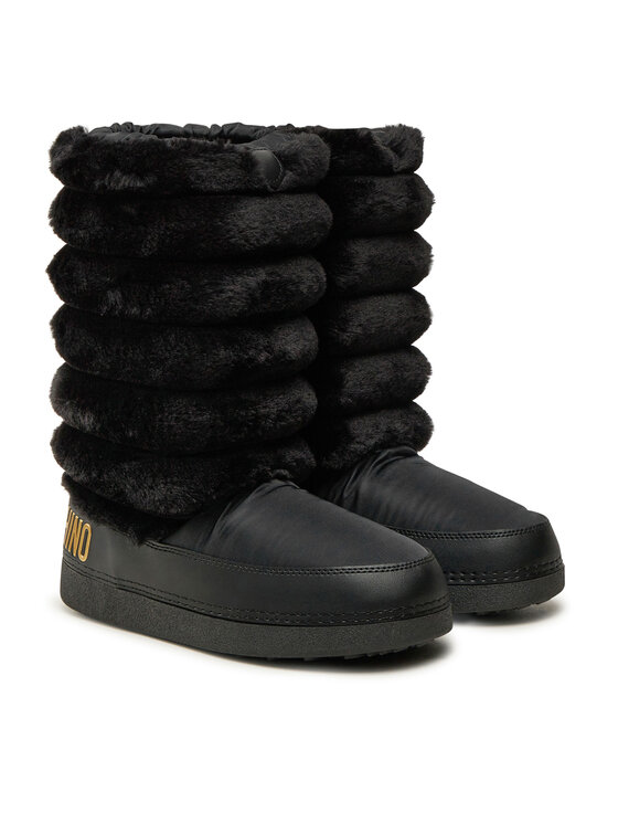 LOVE MOSCHINO LOVE MOSCHINO Čizme za snijeg JA24312G0LISH000 Crna