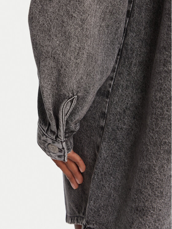 Roxy Roxy Vestito di jeans Tidal Moon ERJDD03009 Grigio Relaxed Fit
