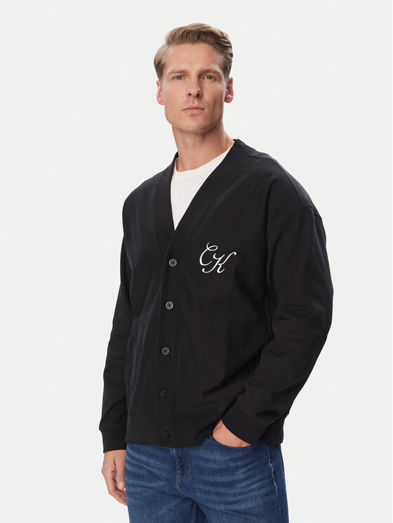 Calvin Klein Jeans Calvin Klein Jeans Mikina LV04RH256G Černá Regular Fit