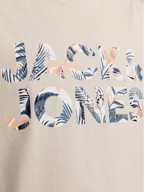 Jack&Jones Jack&Jones T-Shirt Bryan 12268127 Μπεζ Relaxed Fit