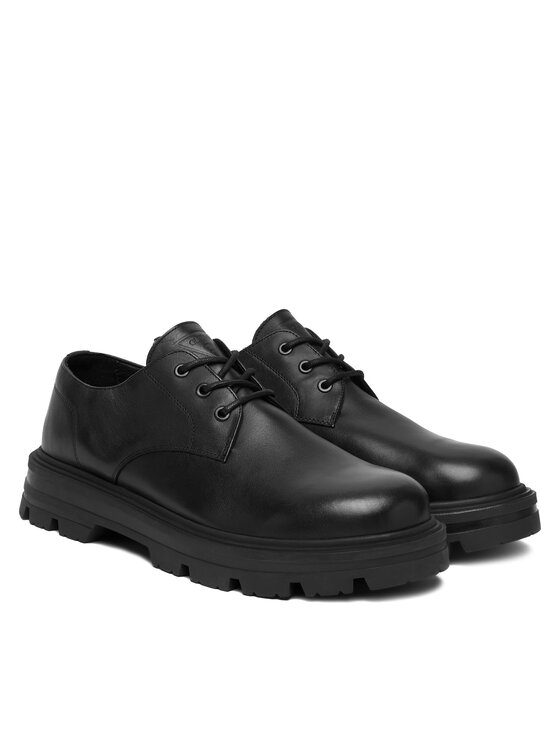 Guess Guess Pantofi FMFGAR LEA13 Negru