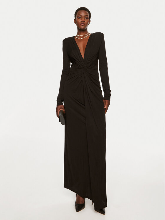 TWINSET TWINSET Официална рокля 242TP2360 Черен Slim Fit