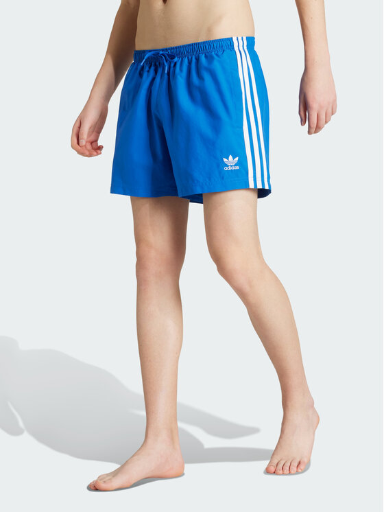adidas adidas Kąpielówki Adicolor 3-Stripes Błękitny