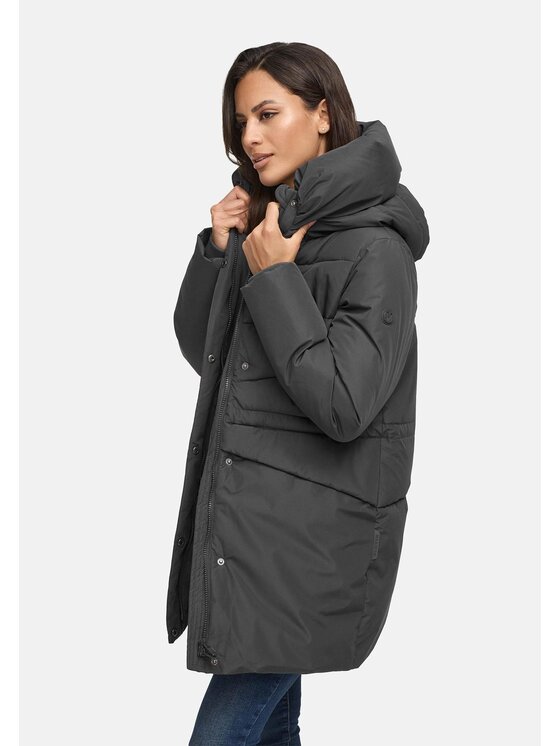 Marikoo Marikoo Kurtka zimowa Delilah Szary Regular Fit